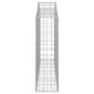 vidaXL Συρματοκιβώτια Τοξωτά 10 τεμ. 200x30x100/120 εκ. Γαλβαν. Ατσάλι