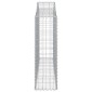 vidaXL Συρματοκιβώτια Τοξωτά 12 τεμ. 200x30x100/120 εκ. Γαλβαν. Ατσάλι