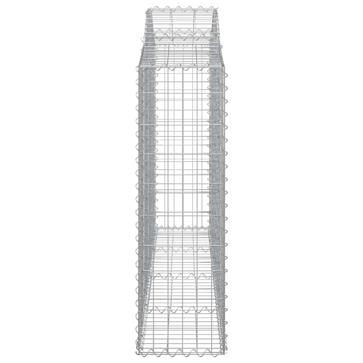 vidaXL Συρματοκιβώτια Τοξωτά 13 τεμ. 200x30x100/120 εκ. Γαλβαν. Ατσάλι