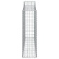 vidaXL Συρματοκιβώτια Τοξωτά 14 τεμ. 200x30x100/120 εκ. Γαλβαν. Ατσάλι