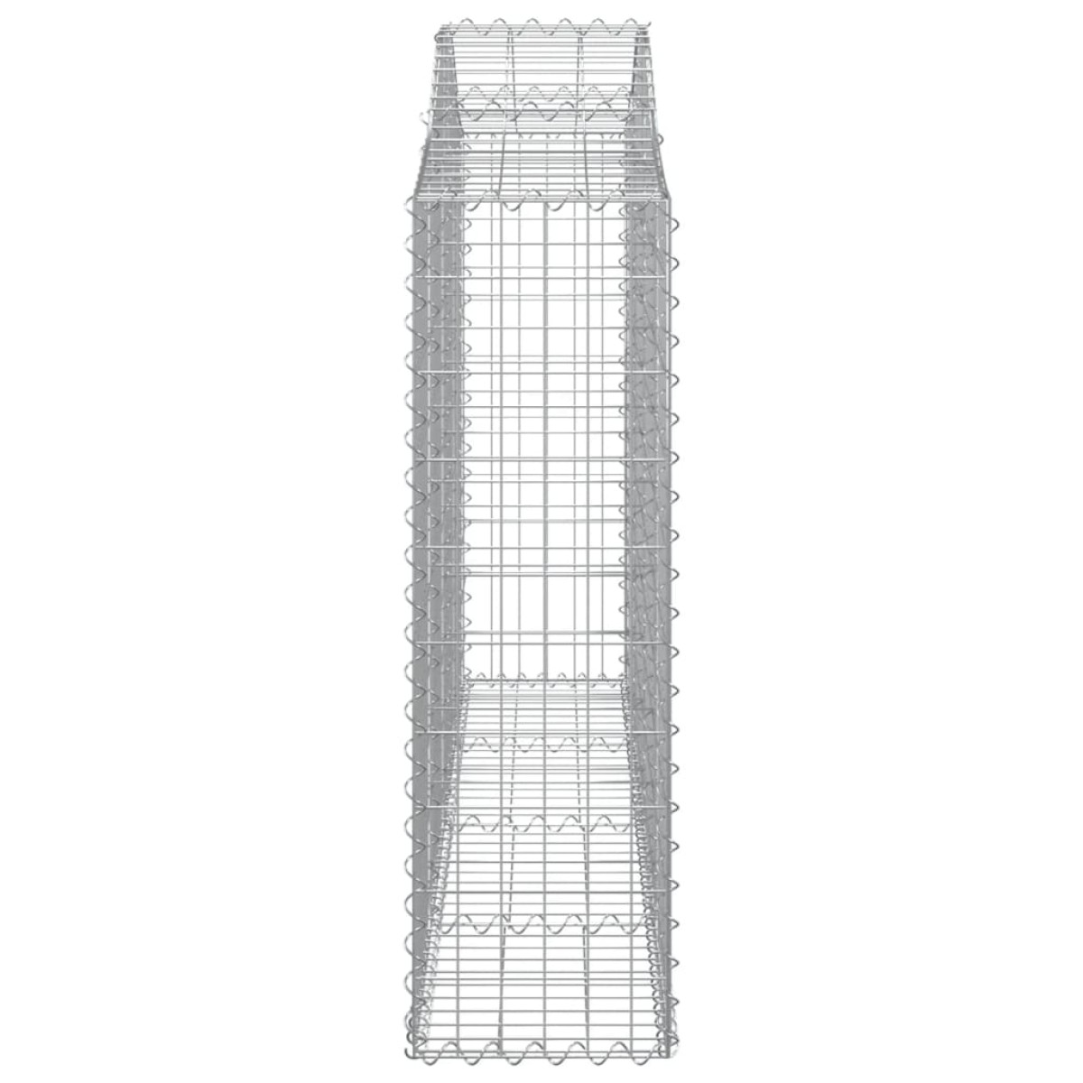 vidaXL Συρματοκιβώτια Τοξωτά 20 τεμ. 200x30x100/120 εκ. Γαλβαν. Ατσάλι
