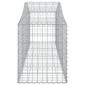 vidaXL Συρματοκιβώτια Τοξωτά 2 τεμ. 200x50x60/80 εκ. Γαλβαν. Ατσάλι
