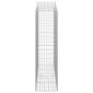vidaXL Συρματοκιβώτια Τοξωτά 4 τεμ. 200x50x180/200 εκ. Γαλβαν. Ατσάλι