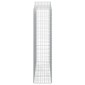 vidaXL Συρματοκιβώτια Τοξωτά 3 τεμ. 200x50x200/220 εκ. Γαλβαν. Ατσάλι