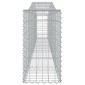vidaXL Συρματοκιβώτια Τοξωτά 6 τεμ. 400x30x60/80 εκ. Γαλβαν. Ατσάλι
