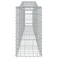 vidaXL Συρματοκιβώτια Τοξωτά 20 τεμ. 400x30x60/80 εκ. Γαλβαν. Ατσάλι