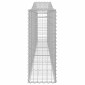 vidaXL Συρματοκιβώτια Τοξωτά 6 τεμ. 400x30x80/100 εκ. Γαλβαν. Ατσάλι