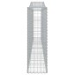 vidaXL Συρματοκιβώτια Τοξωτά 3 τεμ. 400x30x100/120 εκ. Γαλβαν. Ατσάλι