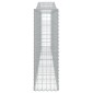 vidaXL Συρματοκιβώτια Τοξωτά 6 τεμ. 400x30x100/120 εκ. Γαλβαν. Ατσάλι