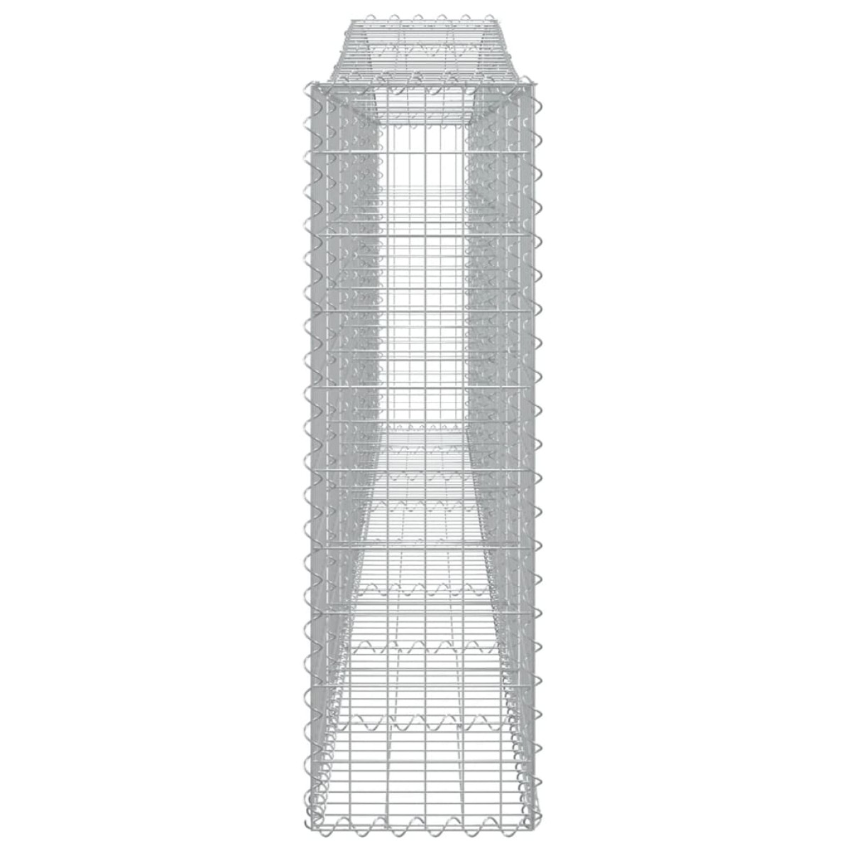 vidaXL Συρματοκιβώτια Τοξωτά 20 τεμ. 400x30x100/120 εκ. Γαλβαν. Ατσάλι