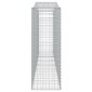 vidaXL Συρματοκιβώτια Τοξωτά 15 τεμ. 400x50x140/160 εκ. Γαλβαν. Ατσάλι