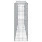 vidaXL Συρματοκιβώτια Τοξωτά 20 τεμ. 400x50x140/160 εκ. Γαλβαν. Ατσάλι