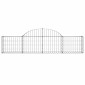 vidaXL Συρματοκιβώτια Τοξωτά 6 τεμ. 200x30x40/60 εκ. Γαλβαν. Ατσάλι