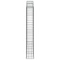 vidaXL Συρματοκιβώτια Τοξωτά 3 τεμ. 200x30x200/220 εκ. Γαλβαν. Ατσάλι