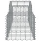 vidaXL Συρματοκιβώτια Τοξωτά 5 τεμ. 200x50x40/60 εκ. Γαλβαν. Ατσάλι