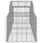 vidaXL Συρματοκιβώτια Τοξωτά 9 τεμ. 200x50x40/60 εκ. Γαλβαν. Ατσάλι