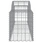 vidaXL Συρματοκιβώτια Τοξωτά 4 τεμ. 200x50x60/80 εκ. Γαλβαν. Ατσάλι