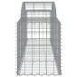 vidaXL Συρματοκιβώτια Τοξωτά 40 τεμ. 200x50x60/80 εκ. Γαλβαν. Ατσάλι