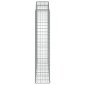 vidaXL Συρματοκιβώτια Τοξωτά 2 τεμ. 200x50x200/220 εκ. Γαλβαν. Ατσάλι