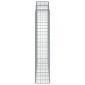 vidaXL Συρματοκιβώτια Τοξωτά 5 τεμ. 200x50x200/220 εκ. Γαλβαν. Ατσάλι
