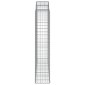 vidaXL Συρματοκιβώτια Τοξωτά 8 τεμ. 200x50x200/220 εκ. Γαλβαν. Ατσάλι