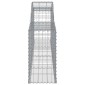 vidaXL Συρματοκιβώτια Τοξωτά 13 τεμ. 300x30x60/80 εκ. Γαλβαν. Ατσάλι