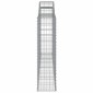 vidaXL Συρματοκιβώτια Τοξωτά 9 τεμ. 300x30x120/140 εκ. Γαλβαν. Ατσάλι