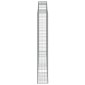 vidaXL Συρματοκιβώτια Τοξωτά 5 τεμ. 300x30x200/220 εκ. Γαλβαν. Ατσάλι
