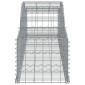 vidaXL Συρματοκιβώτια Τοξωτά 12 τεμ. 300x50x40/60 εκ. Γαλβαν. Ατσάλι