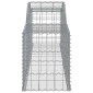 vidaXL Συρματοκιβώτια Τοξωτά 11 τεμ. 300x50x60/80 εκ. Γαλβαν. Ατσάλι