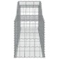 vidaXL Συρματοκιβώτια Τοξωτά 13 τεμ. 300x50x60/80 εκ. Γαλβαν. Ατσάλι