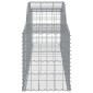 vidaXL Συρματοκιβώτια Τοξωτά 15 τεμ. 300x50x60/80 εκ. Γαλβαν. Ατσάλι