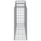 vidaXL Συρματοκιβώτια Τοξωτά 11 τεμ. 300x50x120/140 εκ. Γαλβαν. Ατσάλι