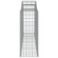 vidaXL Συρματοκιβώτια Τοξωτά 12 τεμ. 300x50x120/140 εκ. Γαλβαν. Ατσάλι