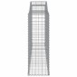 vidaXL Συρματοκιβώτια Τοξωτά 13 τεμ. 300x50x140/160 εκ. Γαλβαν. Ατσάλι
