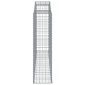 vidaXL Συρματοκιβώτια Τοξωτά 10 τεμ. 300x50x180/200 εκ. Γαλβαν. Ατσάλι