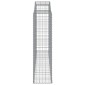 vidaXL Συρματοκιβώτια Τοξωτά 15 τεμ. 300x50x180/200 εκ. Γαλβαν. Ατσάλι