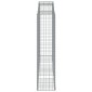 vidaXL Συρματοκιβώτια Τοξωτά 3 τεμ. 300x50x200/220 εκ. Γαλβαν. Ατσάλι