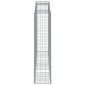 vidaXL Συρματοκιβώτια Τοξωτά 5 τεμ. 300x50x200/220 εκ. Γαλβαν. Ατσάλι