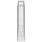 vidaXL Συρματοκιβώτια Τοξωτά 3 τεμ. 300x50x220/240 εκ. Γαλβαν. Ατσάλι