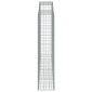 vidaXL Συρματοκιβώτια Τοξωτά 7 τεμ. 300x50x220/240 εκ. Γαλβαν. Ατσάλι
