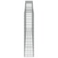 vidaXL Συρματοκιβώτια Τοξωτά 4 τεμ. 400x30x140/160 εκ. Γαλβαν. Ατσάλι