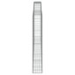 vidaXL Συρματοκιβώτια Τοξωτά 4 τεμ. 400x30x180/200 εκ. Γαλβαν. Ατσάλι
