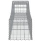 vidaXL Συρματοκιβώτια Τοξωτά 9 τεμ. 400x50x40/60 εκ. Γαλβαν. Ατσάλι