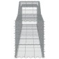 vidaXL Συρματοκιβώτια Τοξωτά 25 τεμ. 400x50x60/80 εκ. Γαλβαν. Ατσάλι