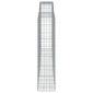 vidaXL Συρματοκιβώτια Τοξωτά 4 τεμ. 400x50x200/220 εκ. Γαλβαν. Ατσάλι