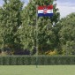 vidaXL Κροατική Σημαία και Ιστός 6,23 μ. από Αλουμίνιο