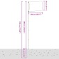 vidaXL Σημαία Πορτογαλίας και Ιστός 6,23 μ. από Αλουμίνιο