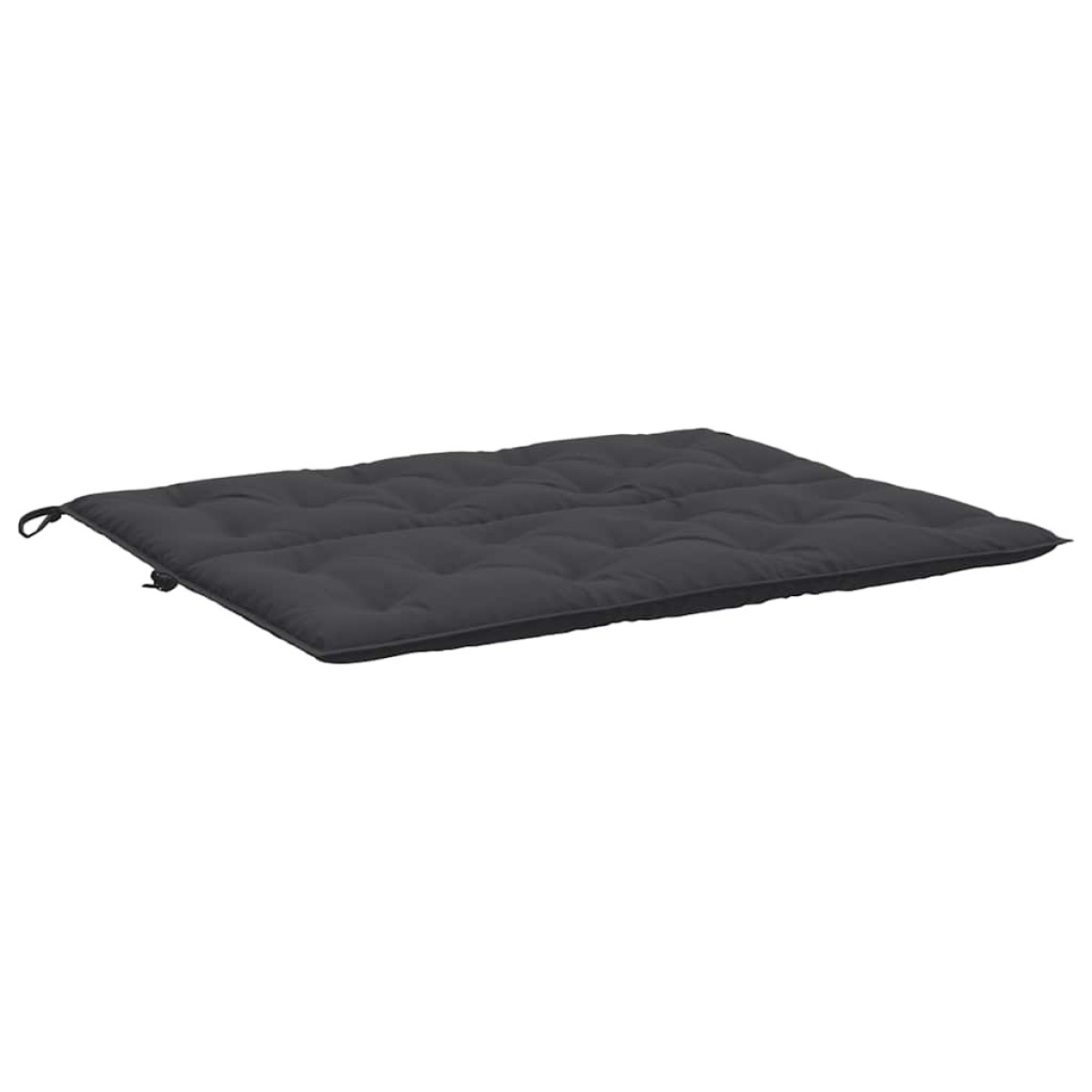 vidaXL Μαξιλάρια Πάγκου Κήπου 2 τεμ. Μαύρο 120x50x7cm Ύφασμα Oxford