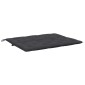 vidaXL Μαξιλάρια Πάγκου Κήπου 2 τεμ. Μαύρο 120x50x7cm Ύφασμα Oxford